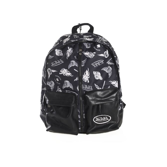 Von Dutch KLAN unisex batoh černý černá