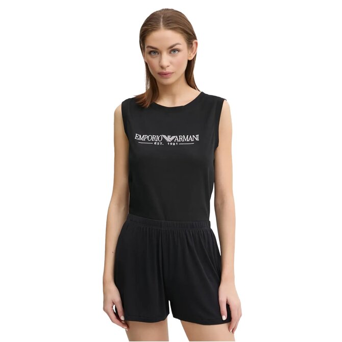 Emporio Armani EW000410 AF10881 Dámské tričko černé S černá, S