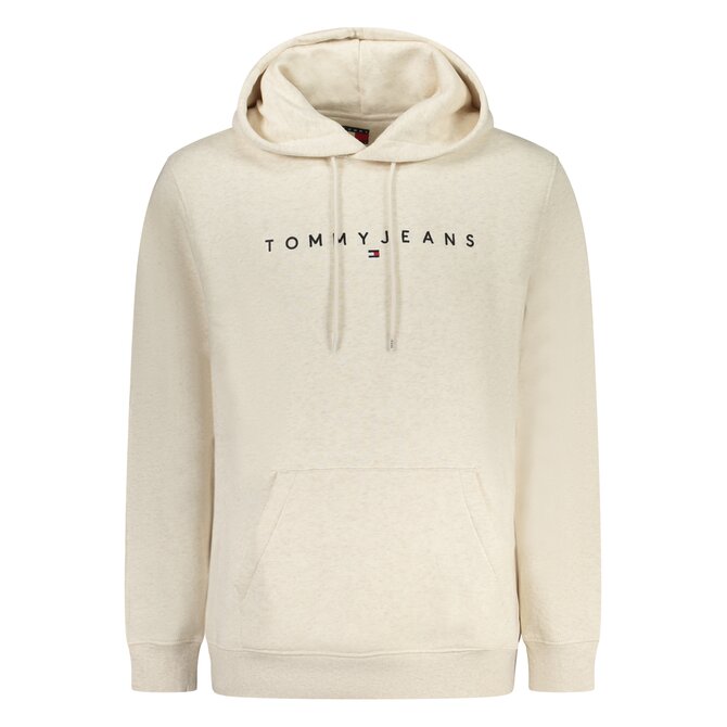 Tommy Jeans DM0DM20746 Pánská mikina béžová 2XL béžová, XXL