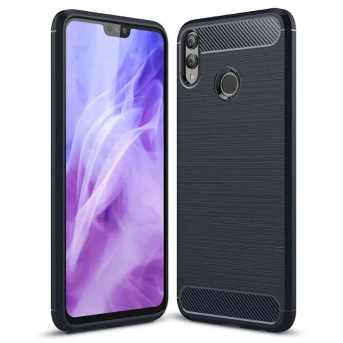 Silikonový obal CARBON pro Huawei Mate 30 - černý černá, silikon