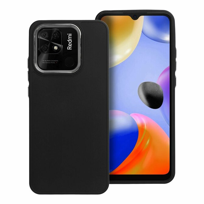 Case4Mobile Pouzdro FRAME pro Xiaomi Redmi 10C - černé černá, silikon
