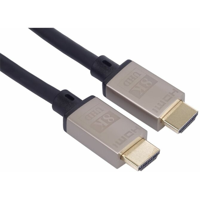 PremiumCord Ultra High Speed HDMI 2.1 kabel 8K@60Hz, 4K@120Hz délka 1,5m kovové pozlacené konektory