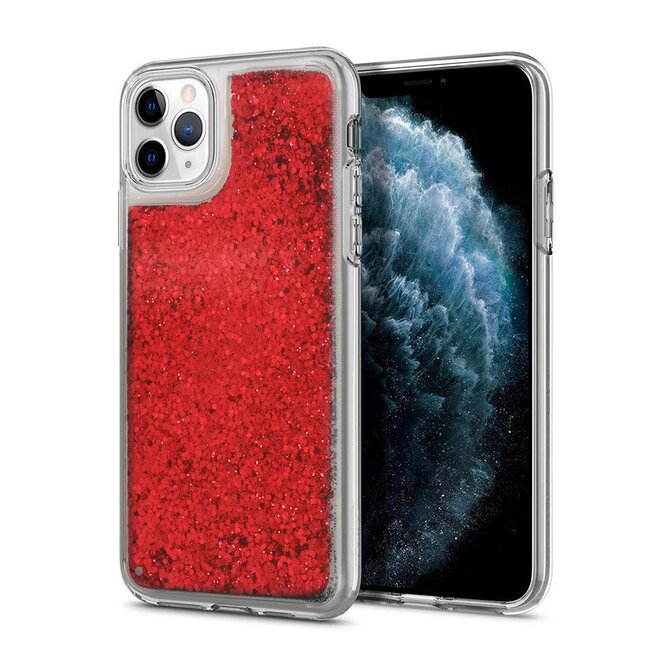 Gelové červené LIQUID pouzdro / kryt na APPLE iPhone 12 / iPhone 12 Pro