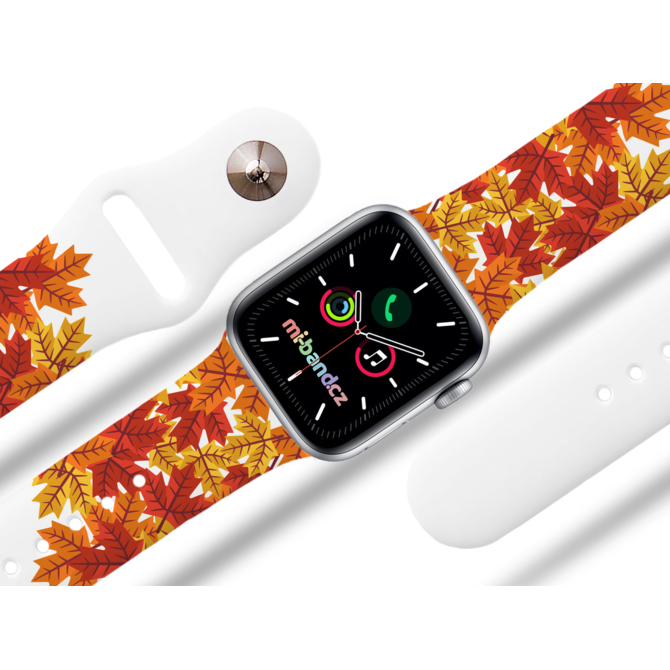 Apple watch řemínek Kupa listí - 42/44/45mm
