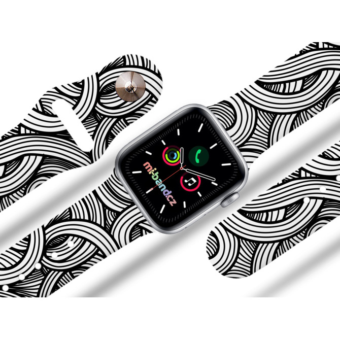 Apple watch řemínek Klubíčka - Bílá - 38/40/41mm
