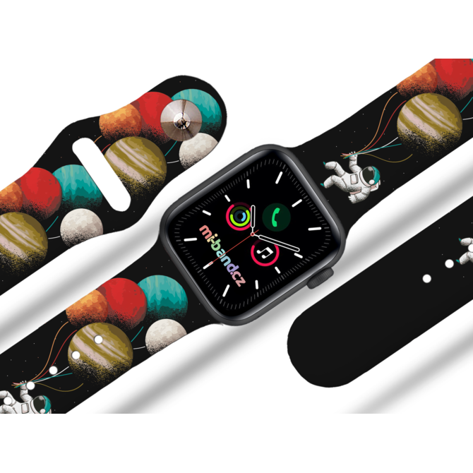 Apple watch řemínek Balónky z planet - 42/44/45mm