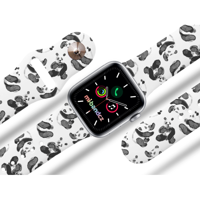 Apple watch řemínek Malované pandy - 38/40/41mm