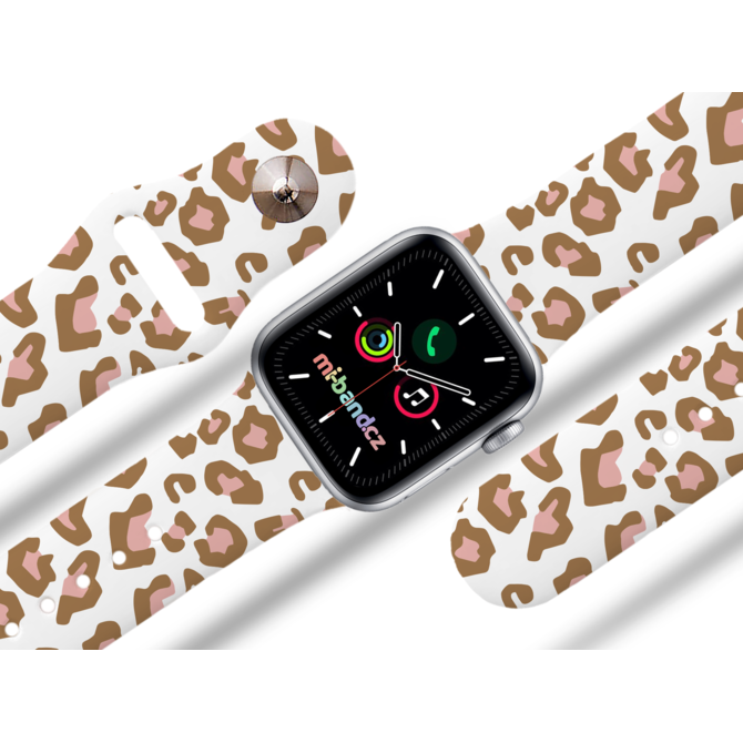 Apple watch řemínek Růžový gepard - 38/40/41mm