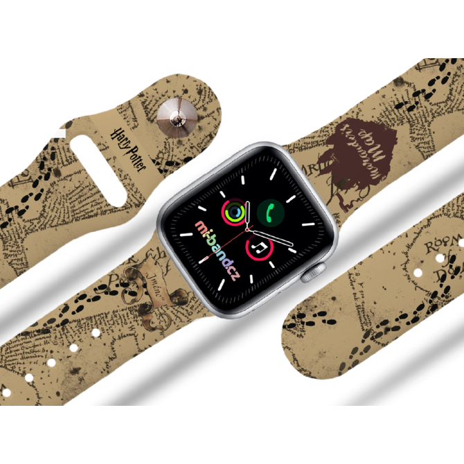 Apple watch řemínek Pobertův plánek na přání - 42/44/45/49mm
