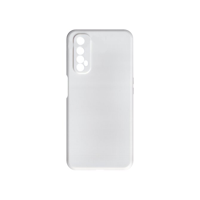 Jednobarevný kryt bílý na Oppo Realme 7 4G