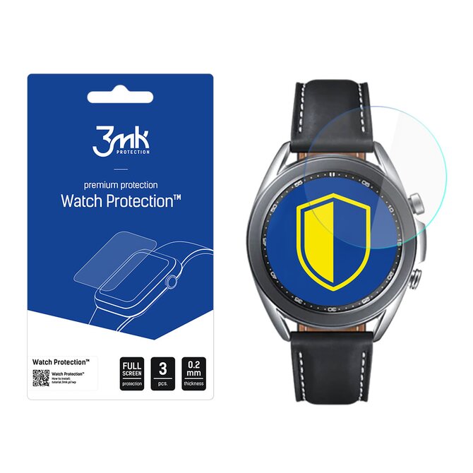 hybridní sklo Watch Protection FlexibleGlass pro Samsung Galaxy Watch3 R850 (41 mm) 3ks