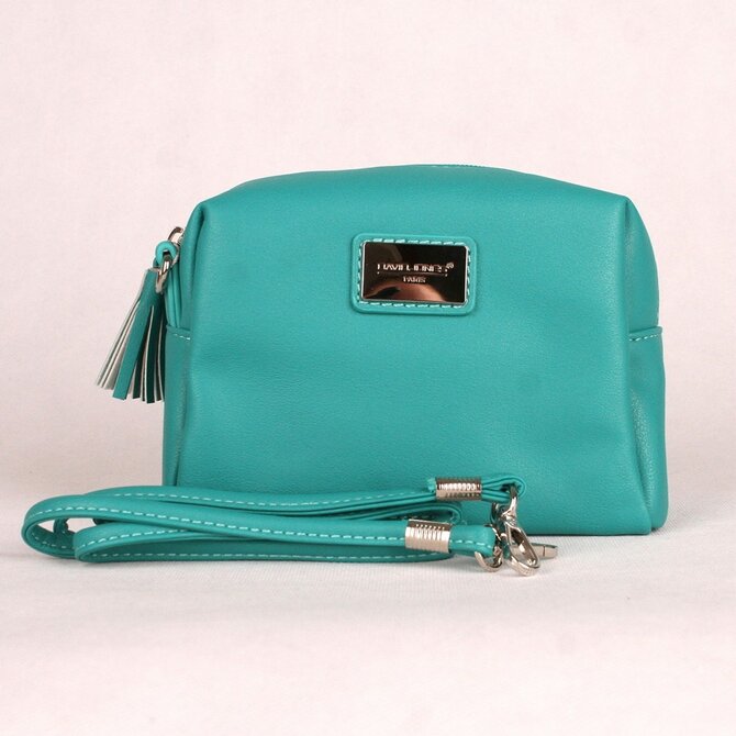 Malá zelená crossbody kabelka David Jones CM3818 zelená, syntetická kůže