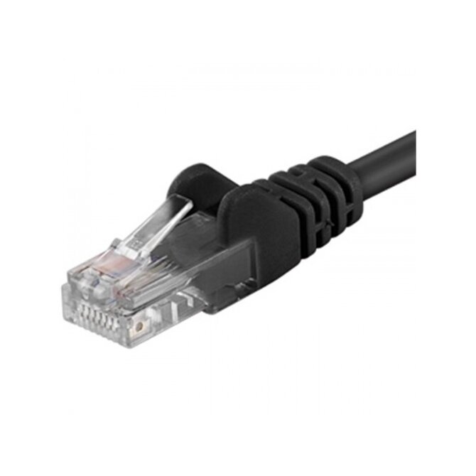 PremiumCord Patch kabel UTP RJ45-RJ45 Cat.5e 1 m, šedý