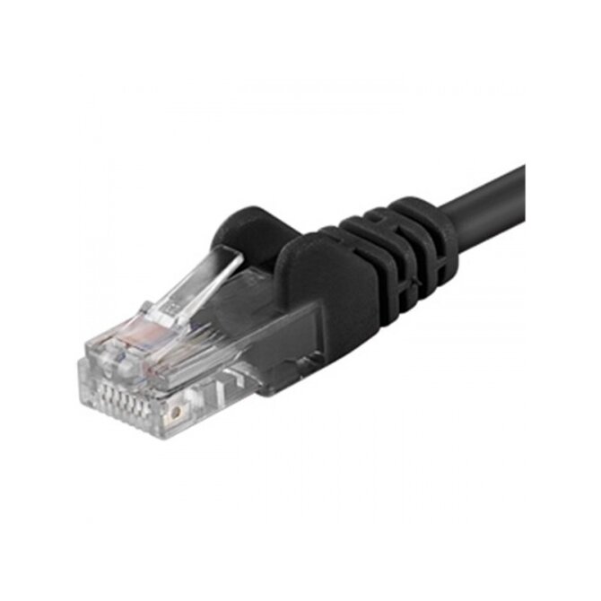 PremiumCord Patch kabel UTP RJ45-RJ45 Cat.5e 1 m, červený