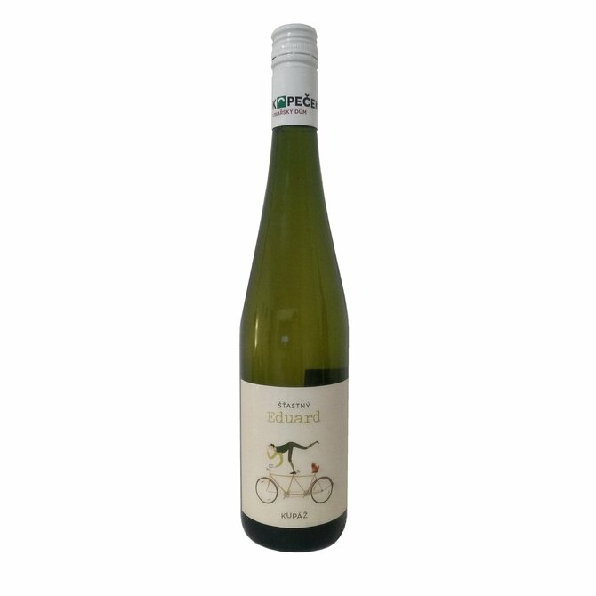 Cuvée šťastný Eduard, 2019, polosuché, Vinařství Kopeček