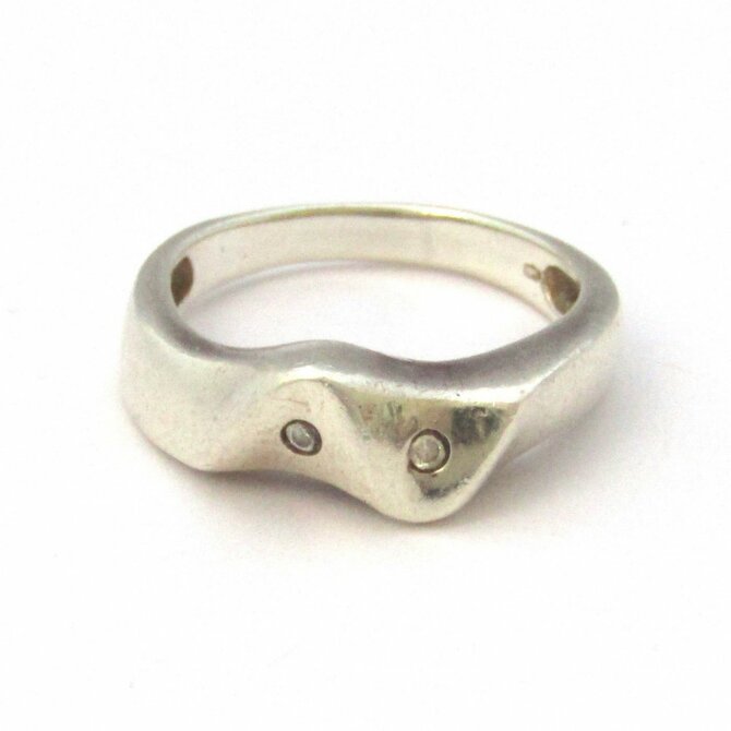 AutorskeSperky.com - Stříbrný prsten se zirkony -  S1827 Stříbro