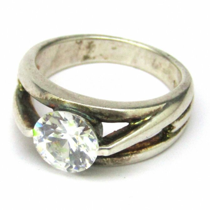 AutorskeSperky.com - Stříbrný prsten se zirkony -  S3529 Stříbro