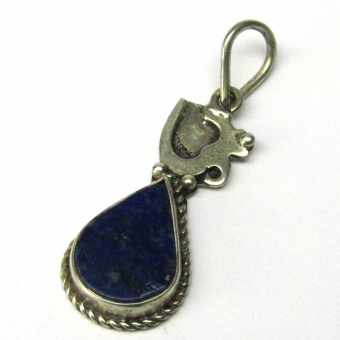 AutorskeSperky.com - Stříbrný přívěsek s lapis lazuli -  S3576 Stříbro
