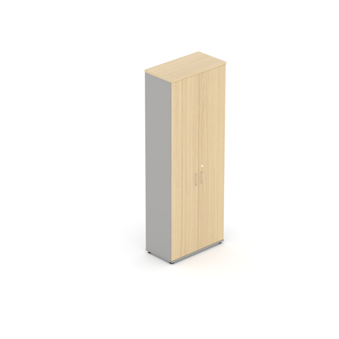 NABYTEK-DESIGNOVY.CZ - S686 03 - Kancelářská skříň Komfort, 80x38,5x218,5 cm, dveře 5/5 , calvados