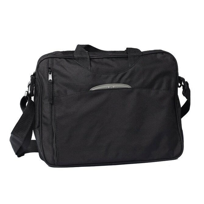 Nylonová taška přes rameno černá na notebook DOC