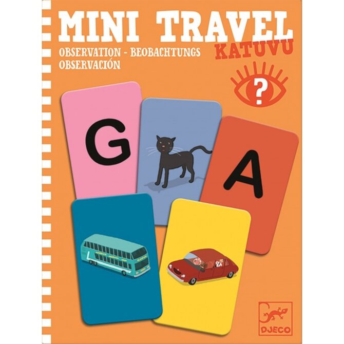 Djeco Mini Travel hra - Všímáš si věcí?