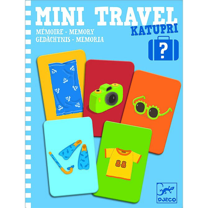 Djeco Mini travel hra - Co máš sbaleno? 