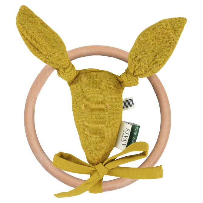 Chrastítko a kousátko Trixie Kangaroo - Bliss Mustard