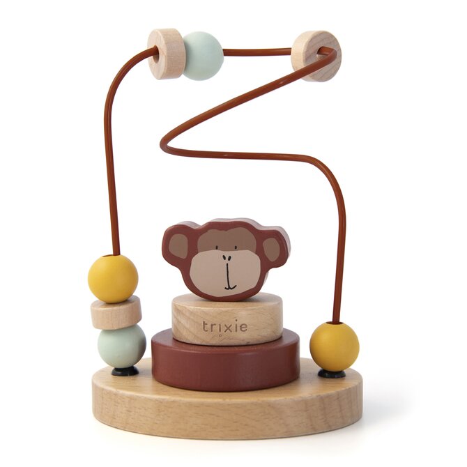 Dřevěné korálkové bludiště Trixie - Mr. Monkey
