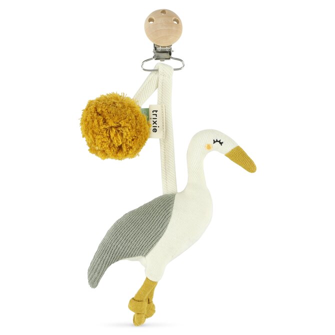 Klip na dudlík Trixie - Heron