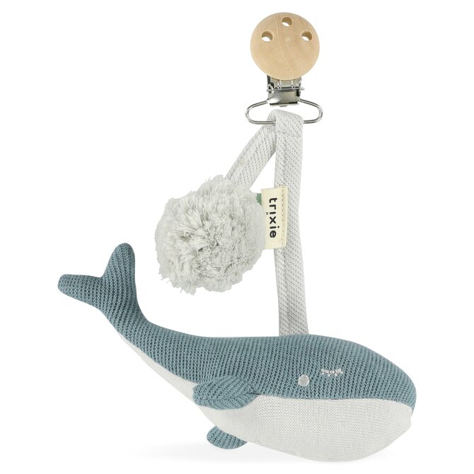 Klip na dudlík Trixie - Whale