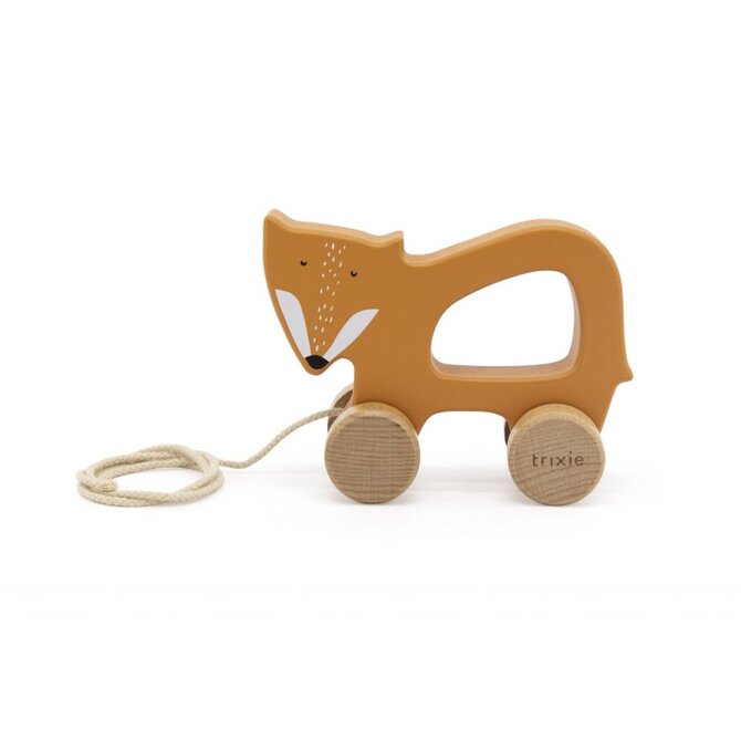 Dřevěná tahací hračka Trixie - Mr. Fox