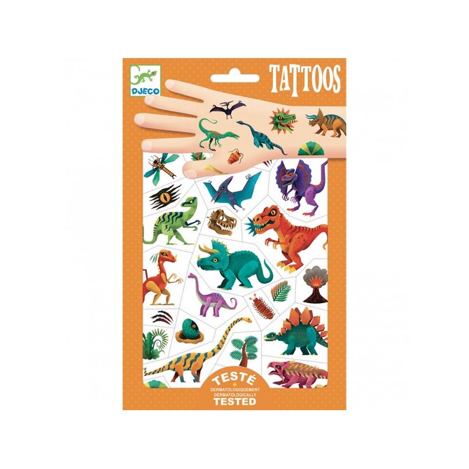 Tetování Svět dinosaurů Djeco