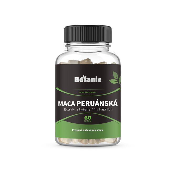 Botanic Maca peruánská - Extrakt z kořene v kapslích