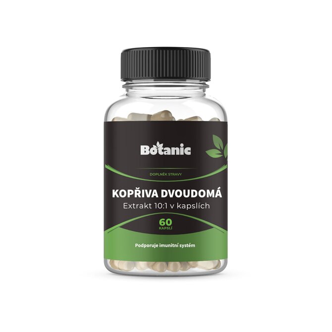 Botanic Kopřiva dvoudomá - Extrakt 10:1 v kapslích