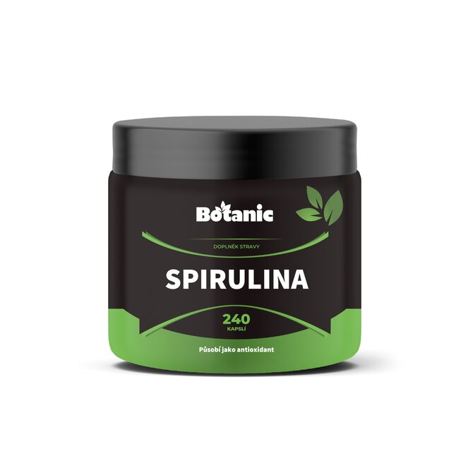 Botanic Spirulina - Prášek ze sinice v kapslích