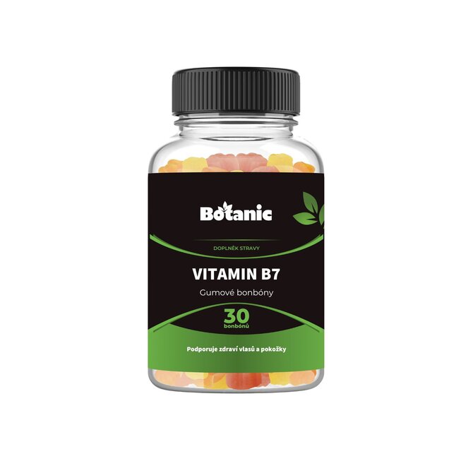 Botanic Vitamin B7 (Biotin) - Gumové bonbony
