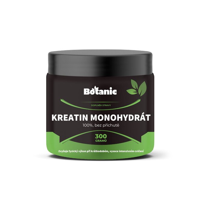 Botanic Kreatin monohydrát – 100% , bez příchuti 300 g