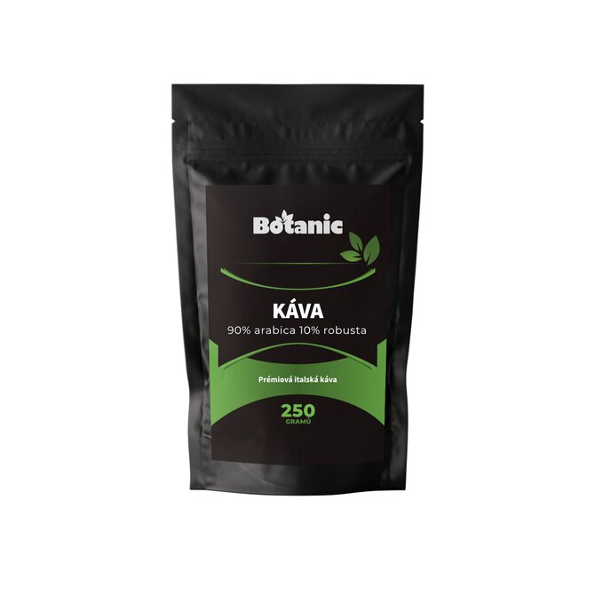 Botanic Prémiová italská káva - 90% arabica 10% robusta 250 g
