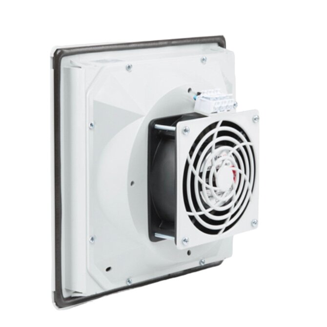 Ventilátor s filtrem, 115 (130) m3/h, 260x260, 230V 50/60Hz IP54  Plastim