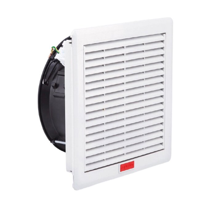 Ventilátor s filtrem, 175 (245) m3/h, 210x210, 230V 50/60Hz IP54  Plastim