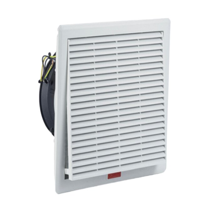 Ventilátor s filtrem, 240 (270) m3/h, 260x260, 230V 50/60Hz IP54  Plastim