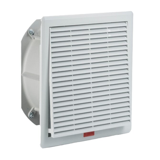 Ventilátor s filtrem, 650 (900) m3/h, 260x260, 230V 50/60Hz IP54  Plastim