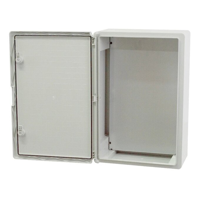 Plastový rozvaděč šedé dveře 400x600x200mm IP65  (P-BOX 4060)