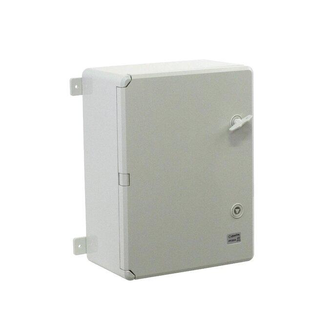 Rozvaděč plastové šedé dveře 300x400x170mm IP65  (P-BOX 3040-1)