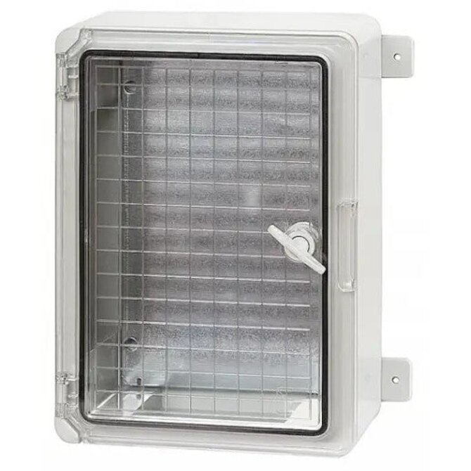 Rozvaděč plastové průhledné dveře 250x350x150mm IP65