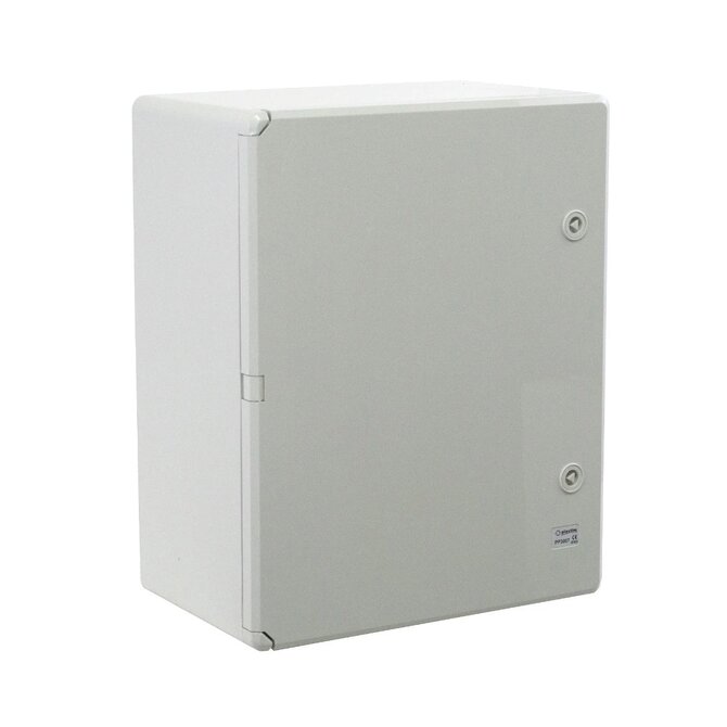 Plastový rozvaděč šedé dveře 400x500x240mm IP65  (P-BOX 4050-2)