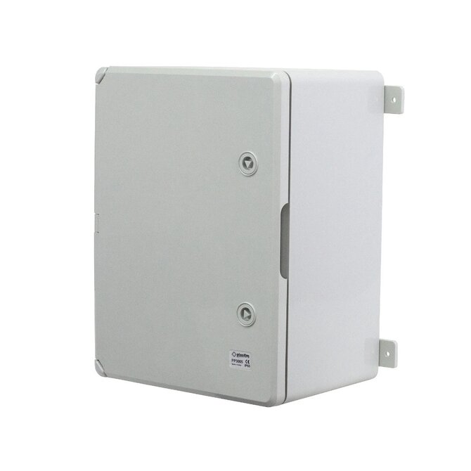 Plastový rozvaděč šedé dveře 300x400x220mm IP65  (P-BOX 3040-2)