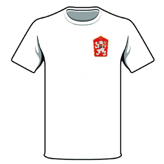 Retro tričko - Znak ČSSR malý Barva: Černá, Velikost: XL