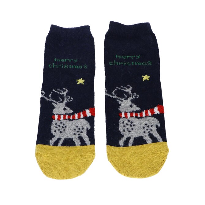 PESAIL Veselé vánoční kotníkove ponožky 35-38 35-38, 90% vlna, 5% bavlna, 5% acryl