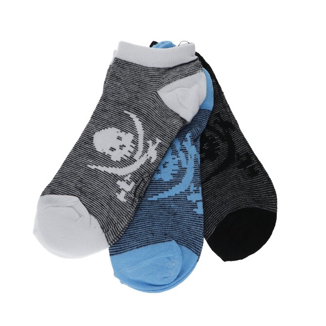 PESAIL Kotníkové ponožky 3 pack různé barvy 35-38 35-38, 80% bavlna, 15% polyester a 5% elastan